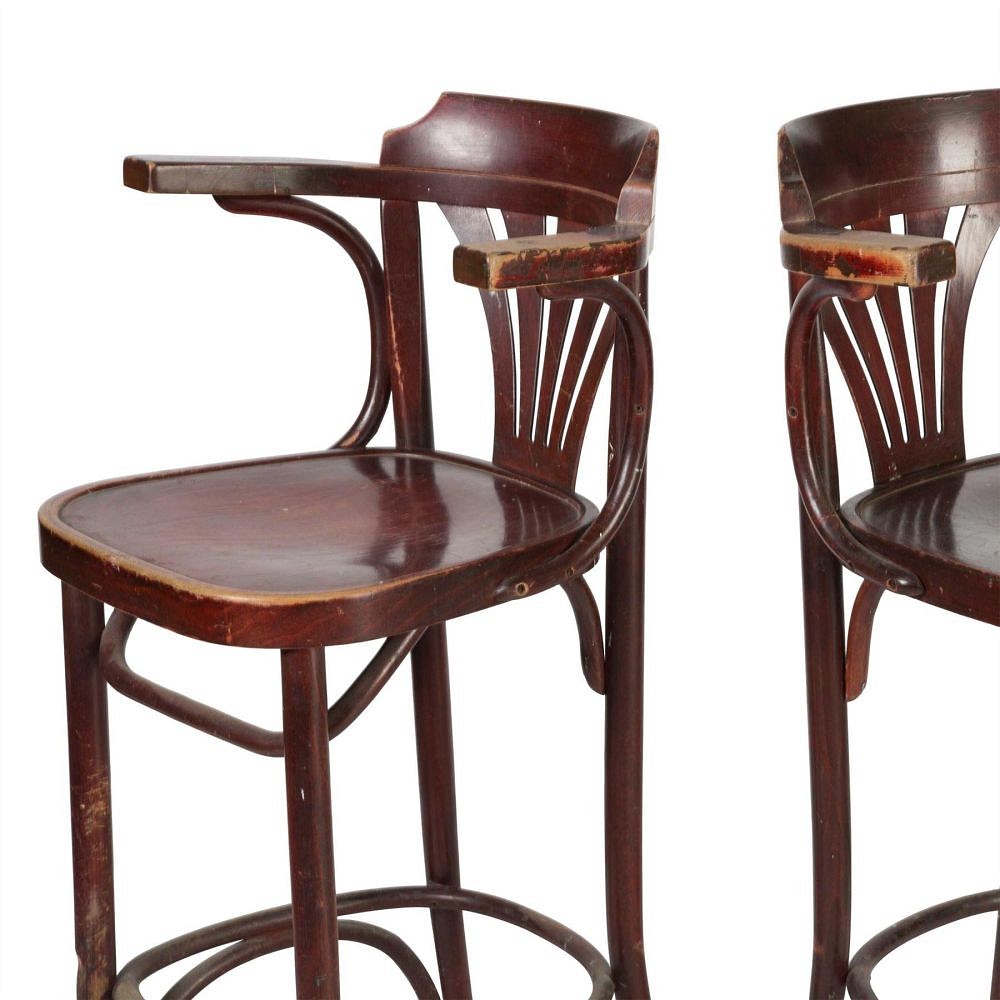 Pair of Bentwood Bar Stools ST5557732
