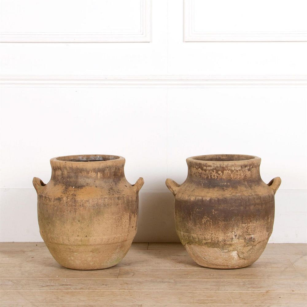 Pair of 20th Century Handelled Pots/Urns GA287385