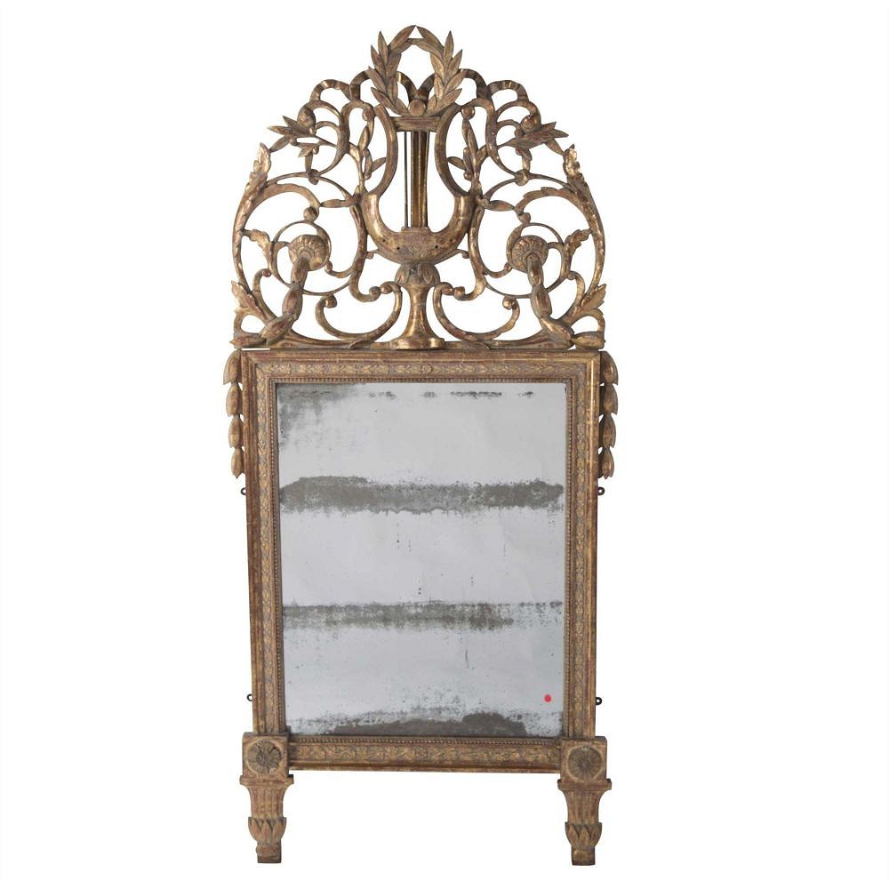 18th Century Crested Mirror MI0155242