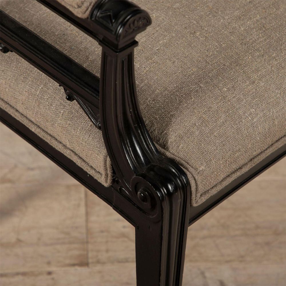 French Ebonised Stool ST4861482
