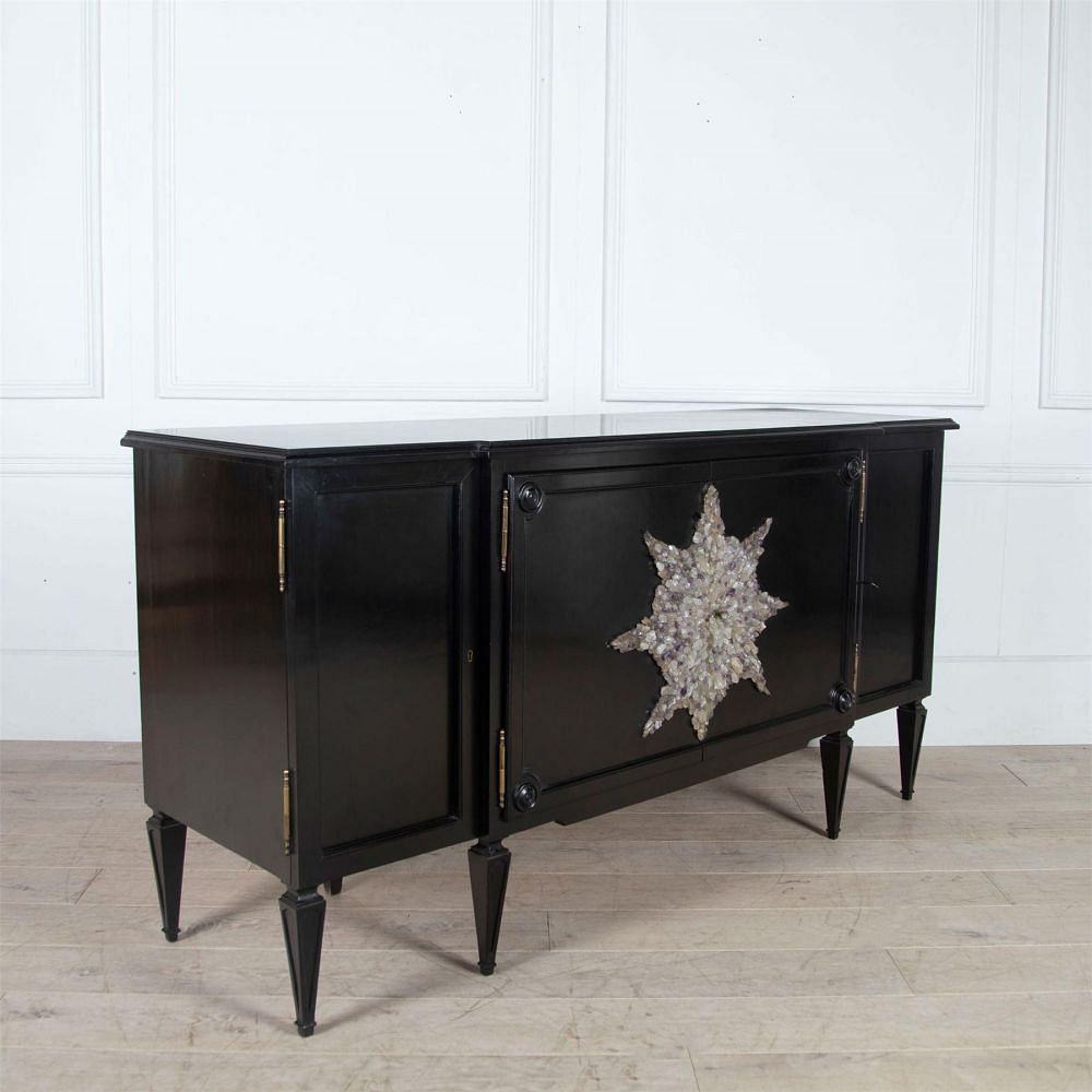 Ebonised Sideboard by Missoni with Crystal Decoration BU0161207