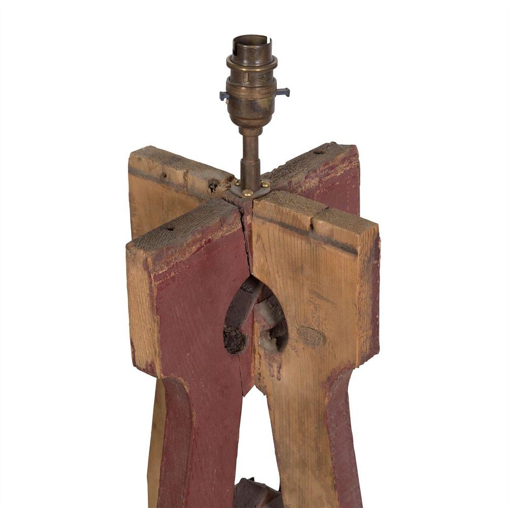 Pair of Balcony Elements Converted to Lamps LT017688