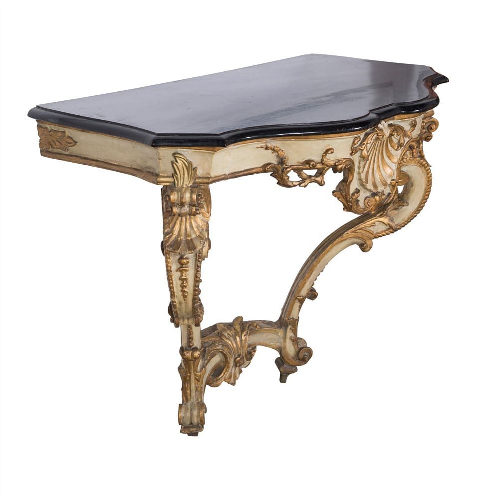 French Decorated Console Table CO0357710