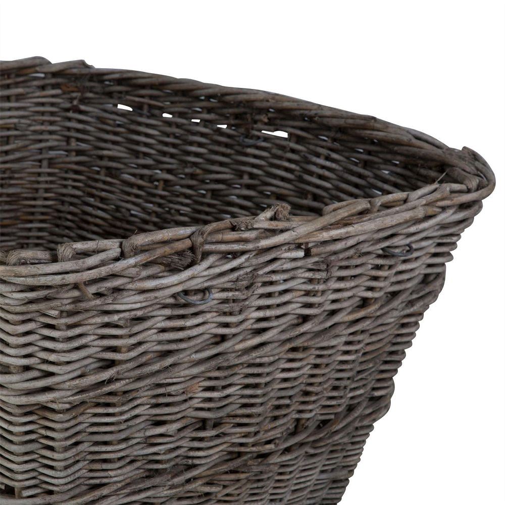 Large Wicker Laundry Basket or Log Bin DA0155985