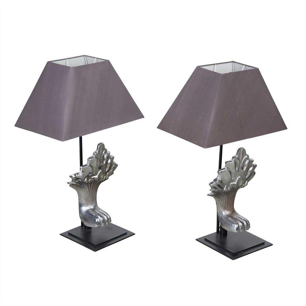 Pair of Nickel Lamps LT4355579