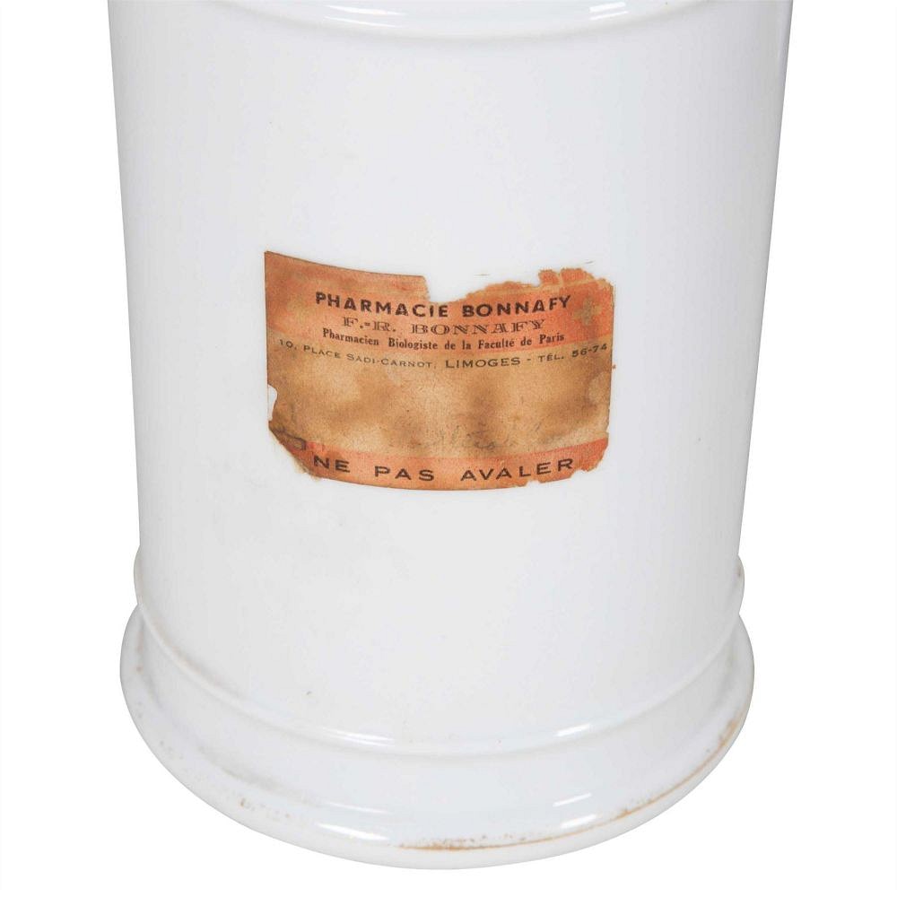 Large Collection of Porcelain Pharmacy Jars DA9060573