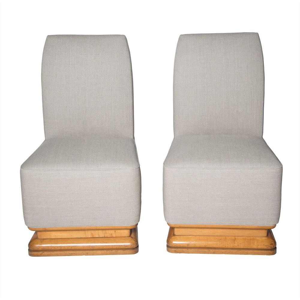 Pair of Art Deco Chairs CH1755194