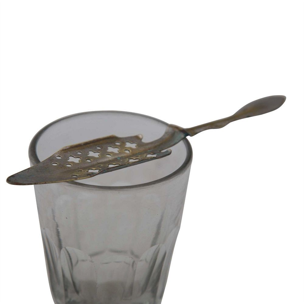 French Absinthe Glass and Spoon DA4454948