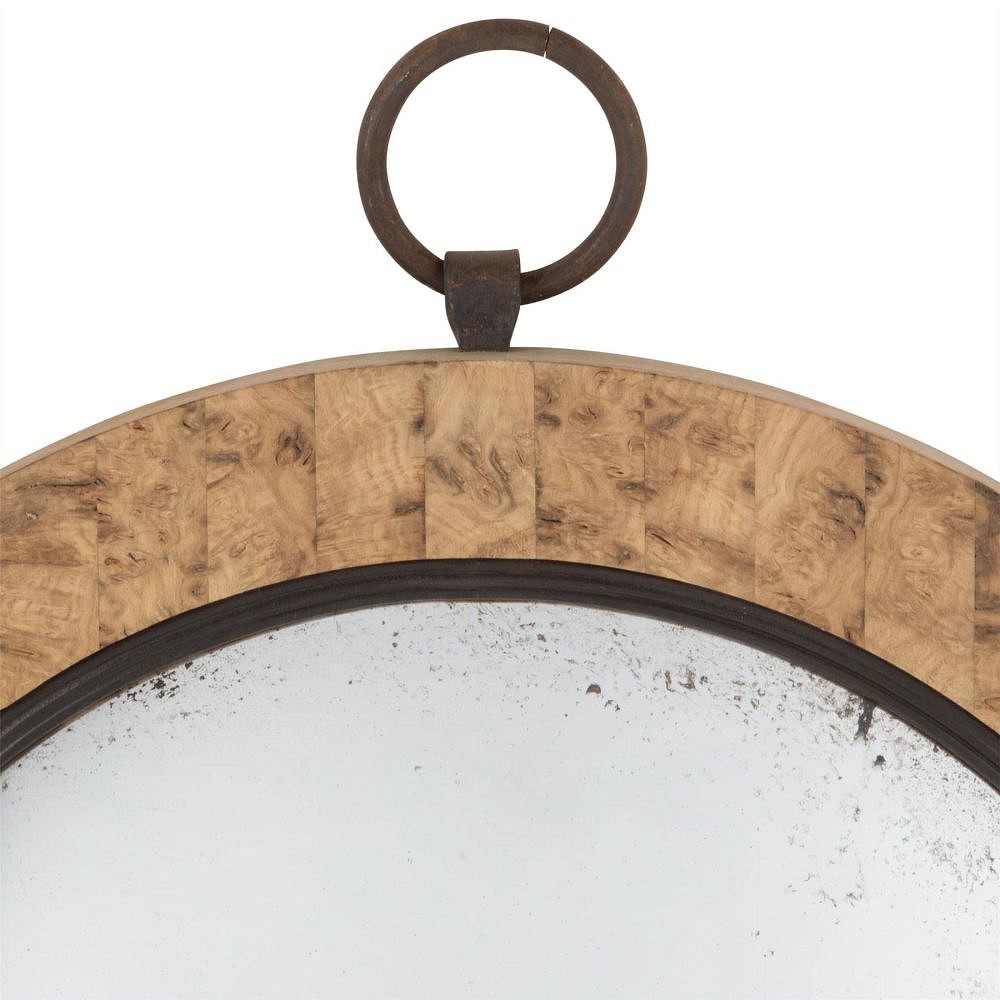 Pollard Oak Convex Mirrors MI107124