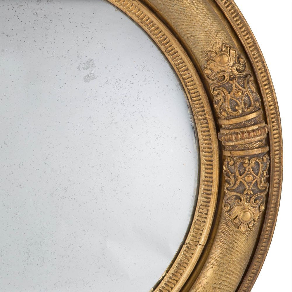 Pollard Oak Convex Mirrors MI107124