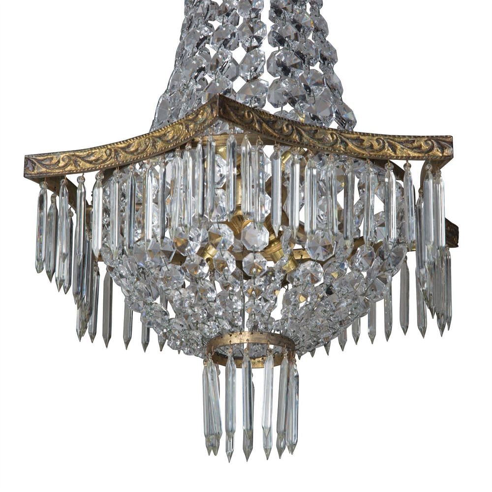 1920s Scalloped Chandelier LC2154596