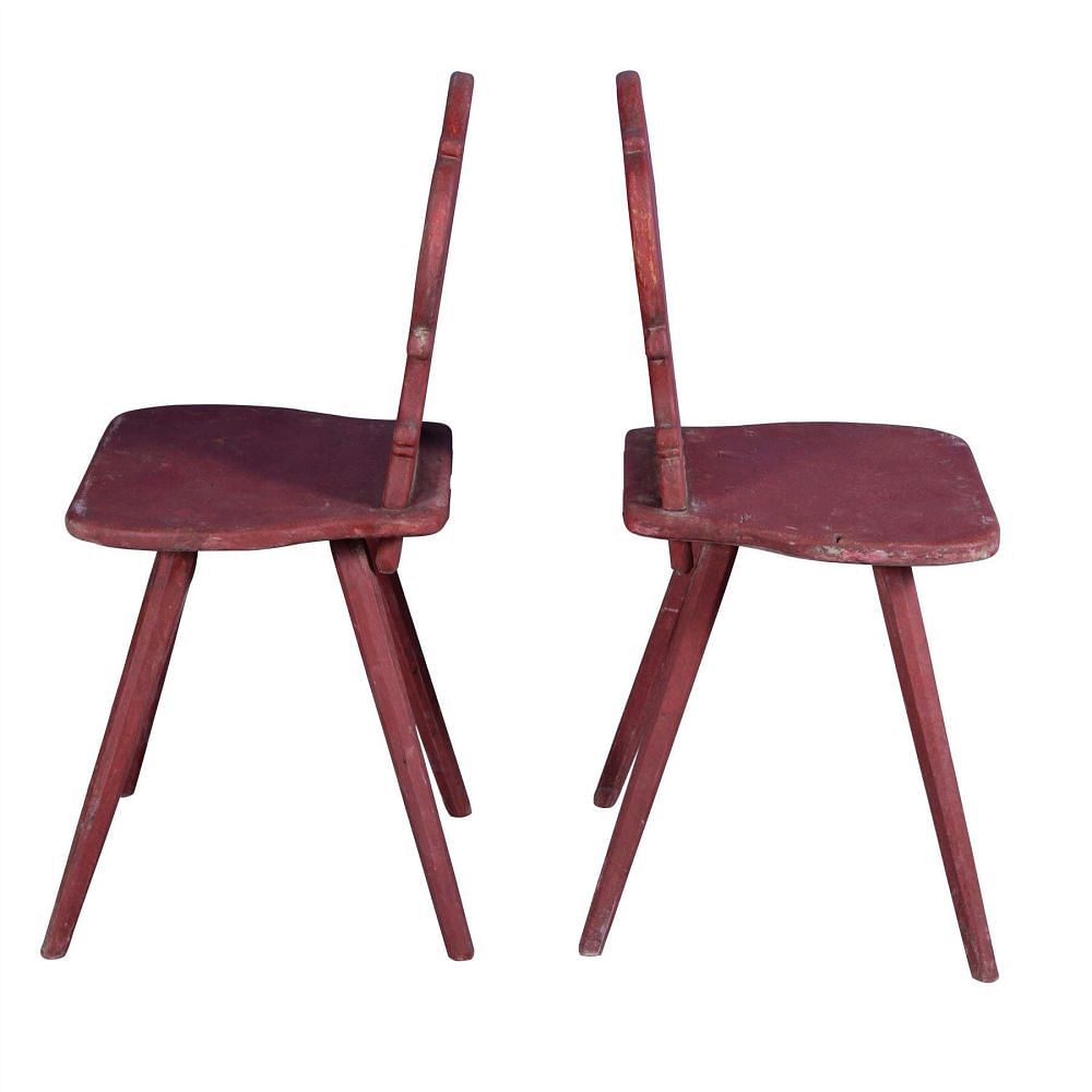 Six Tyrolean Dining Chairs CD4359490