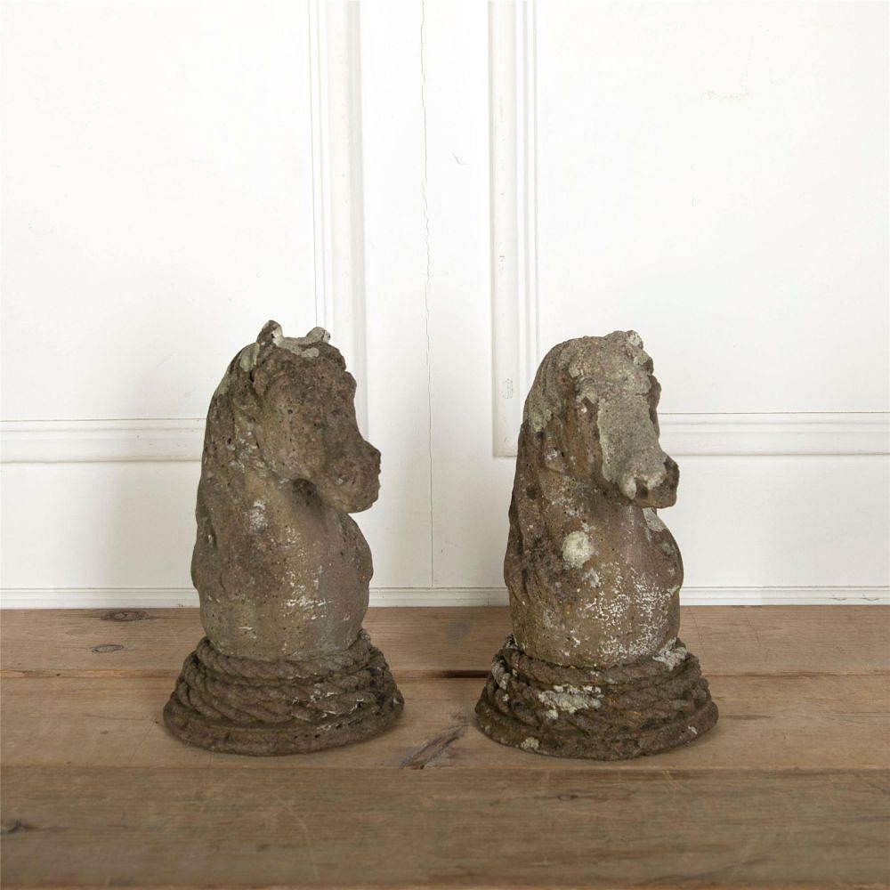 Pair of Italian Horses Heads DA207512