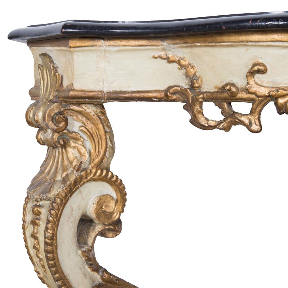 French Decorated Console Table CO0357710