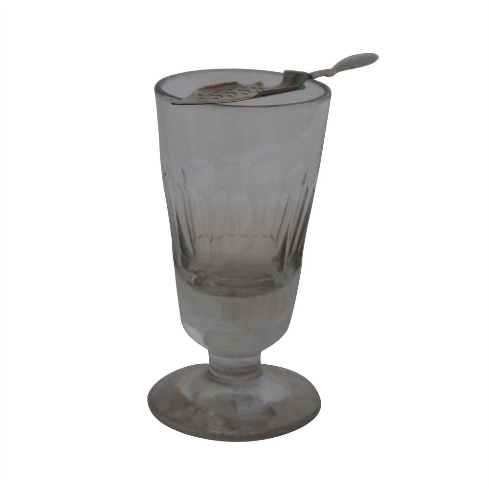 French Absinthe Glass and Spoon DA4454948