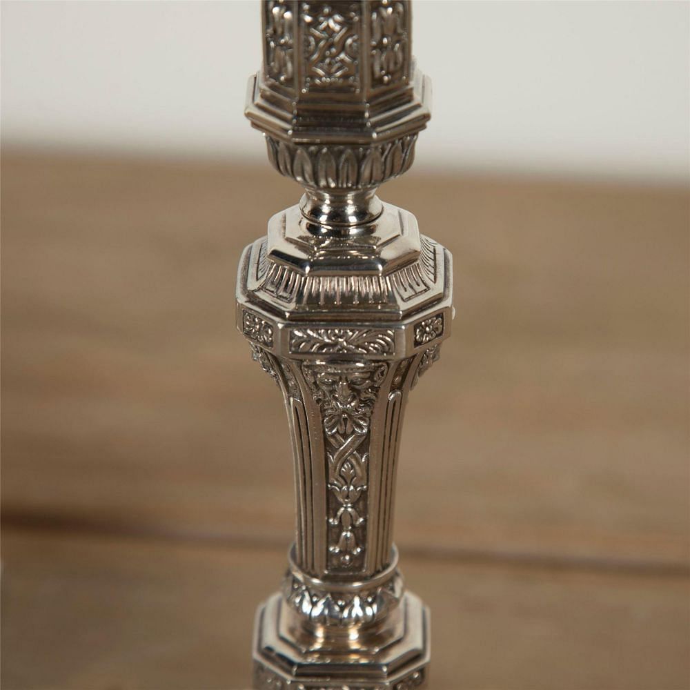 Magnificent Christofle Silver Plated Candlesticks DA5862048
