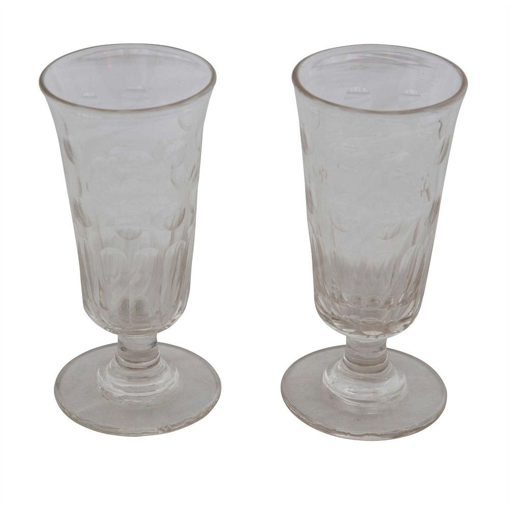 Pair of 19th Century French Absinthe Glasses DA1555416