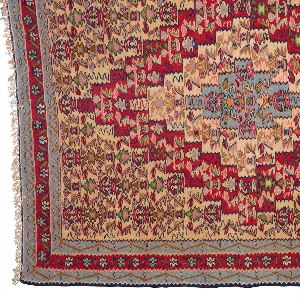 Colourful Iranian Senneh Kilim RT9912292