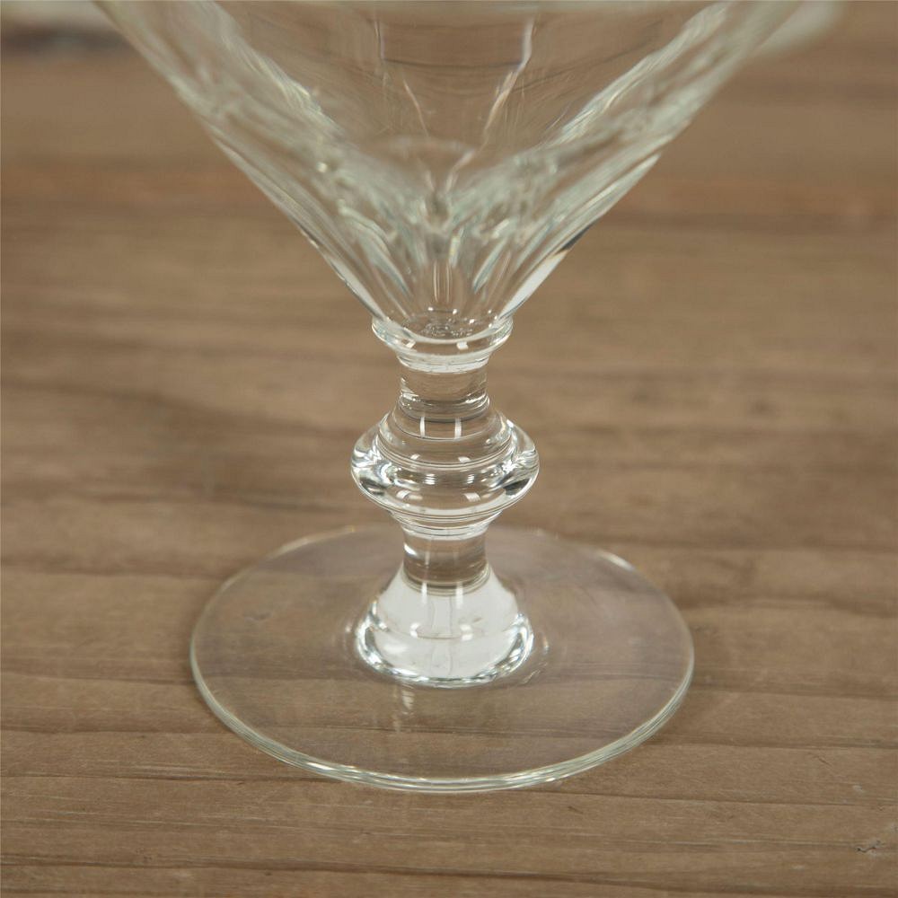 Four Crystal Martini Cocktail Glasses Circa 1940s DA5862054