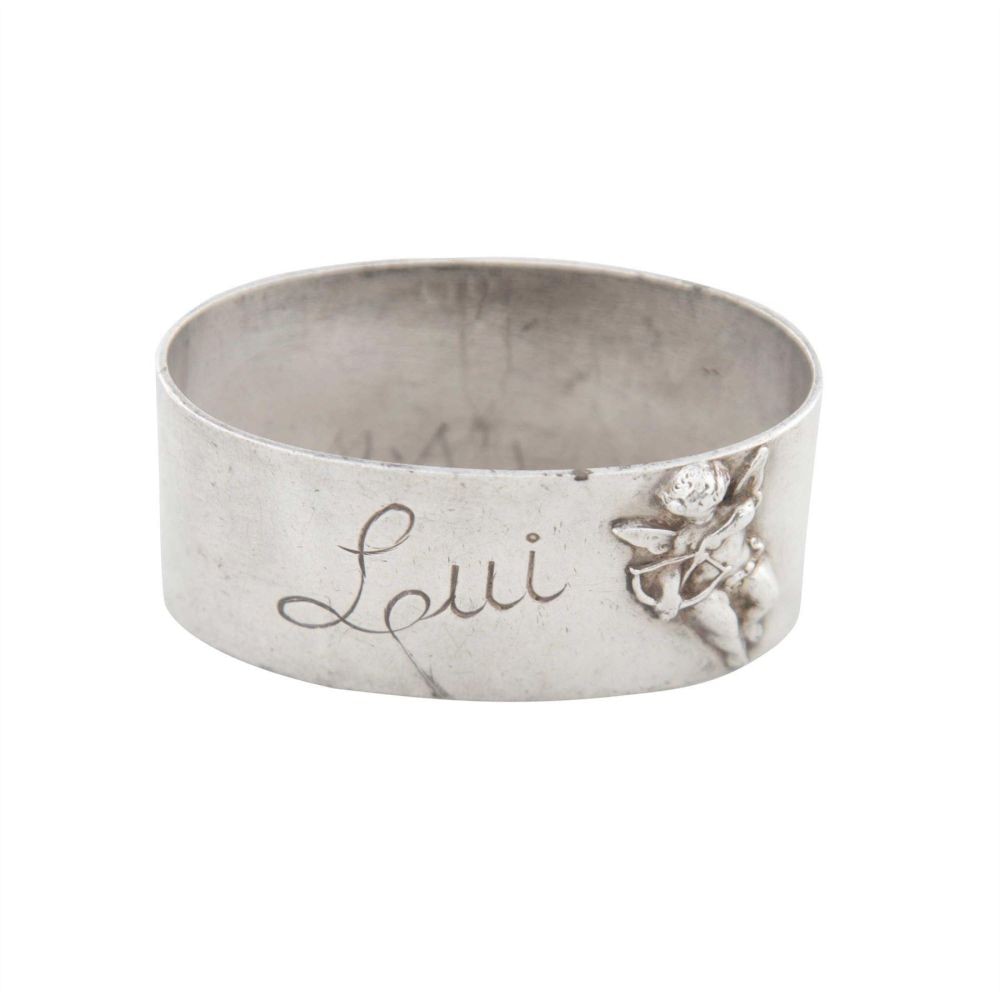 Vintage His and Hers Napkin Rings DA1556451
