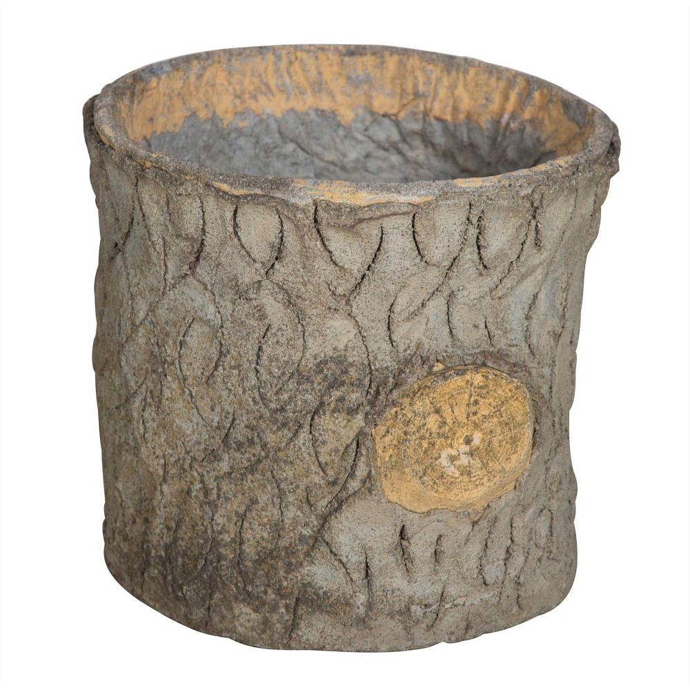 Trompe LOeil Faux Wood Planters GA1556492
