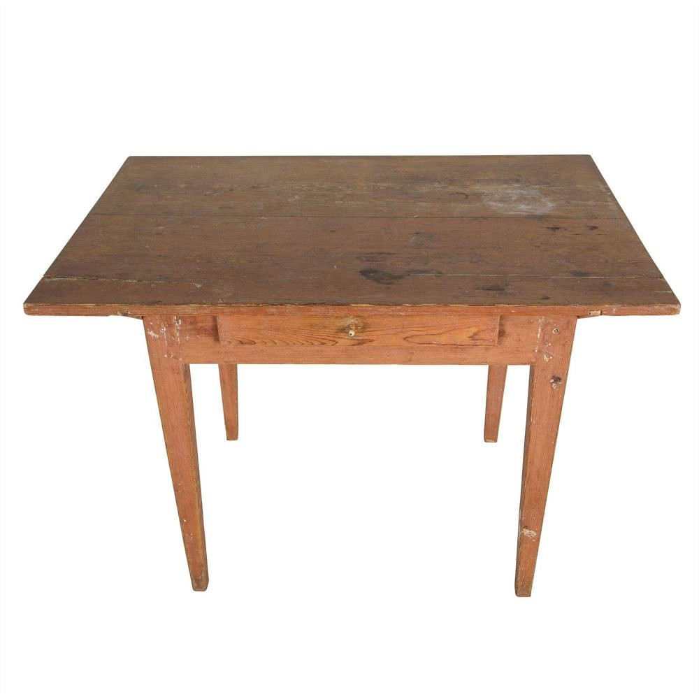 19th Century Swedish Pine Side Table TS0159283
