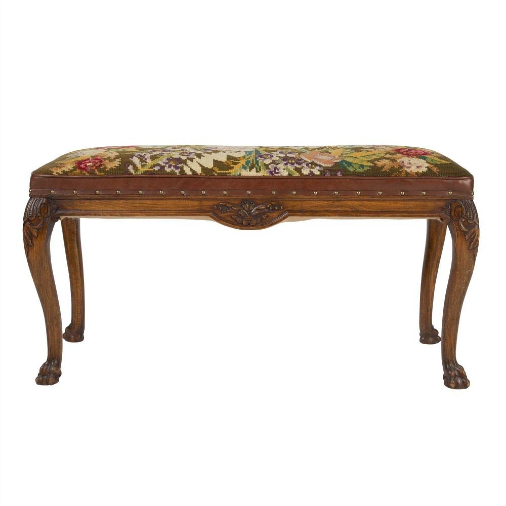 Tall Needlework Footstool ST5557730