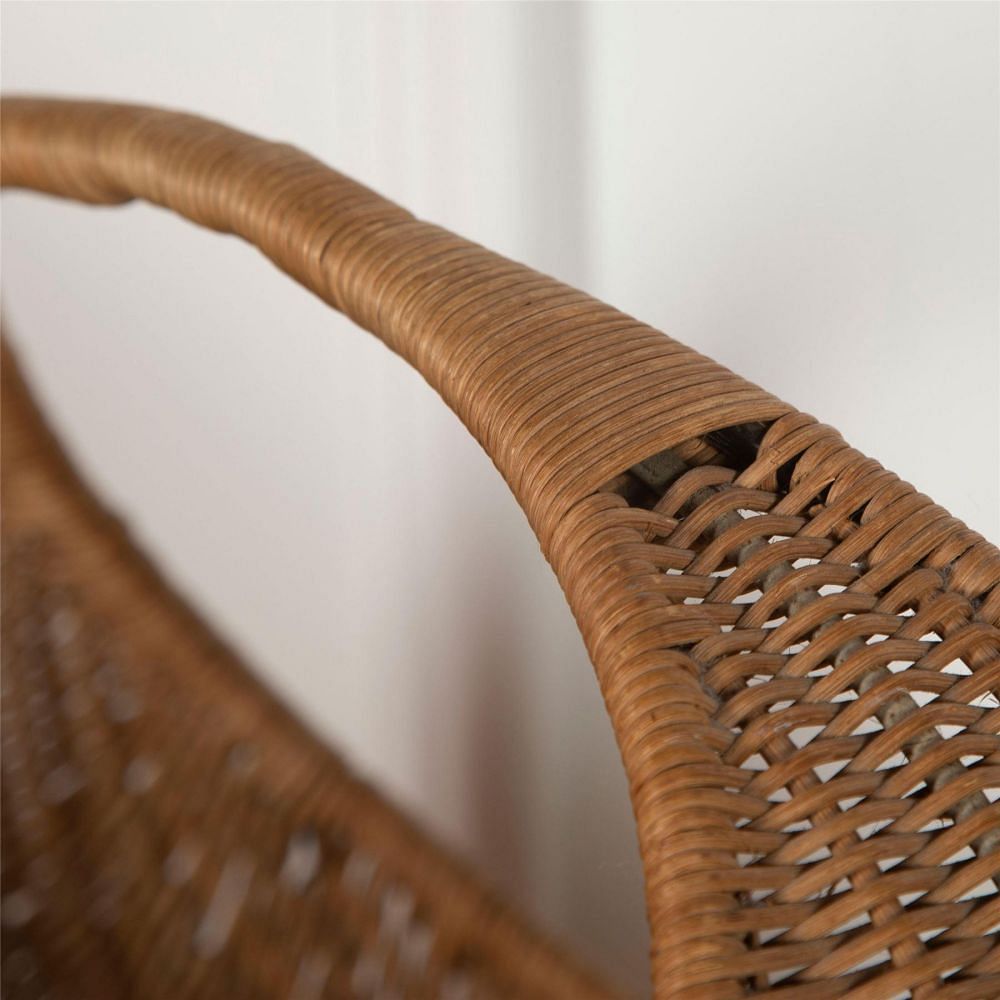 Metal & Wicker Baby Basket OF2962123