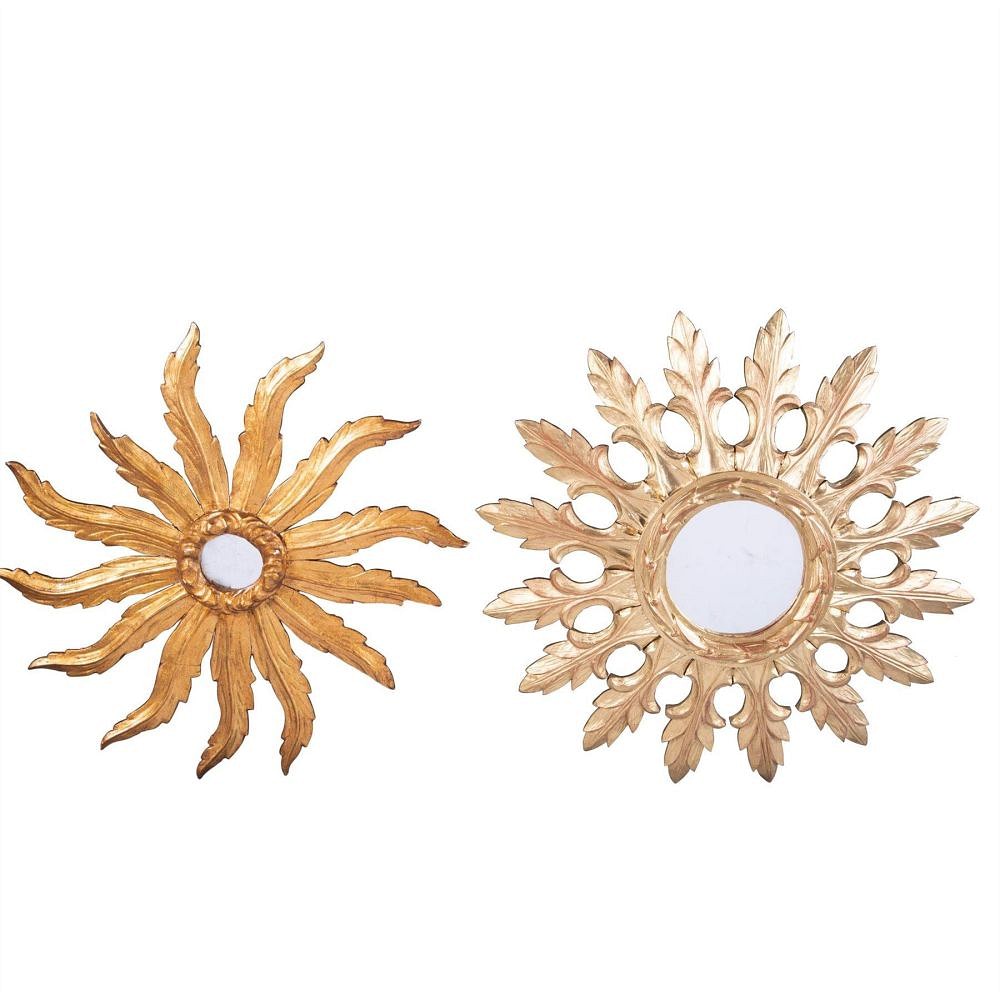 Set of Eight Spanish Sunburst Mirrors MI4559388