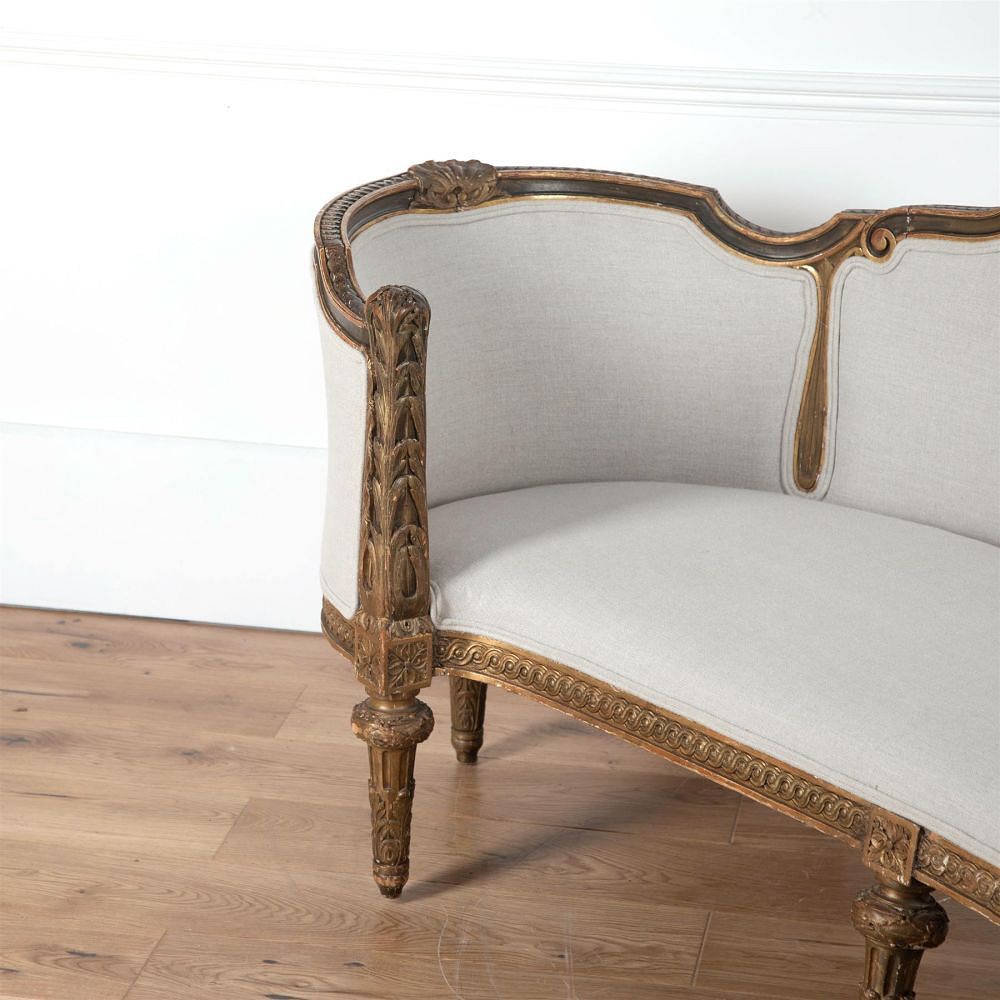 Rare 18th Century French Corbeille Sofa SB5861545