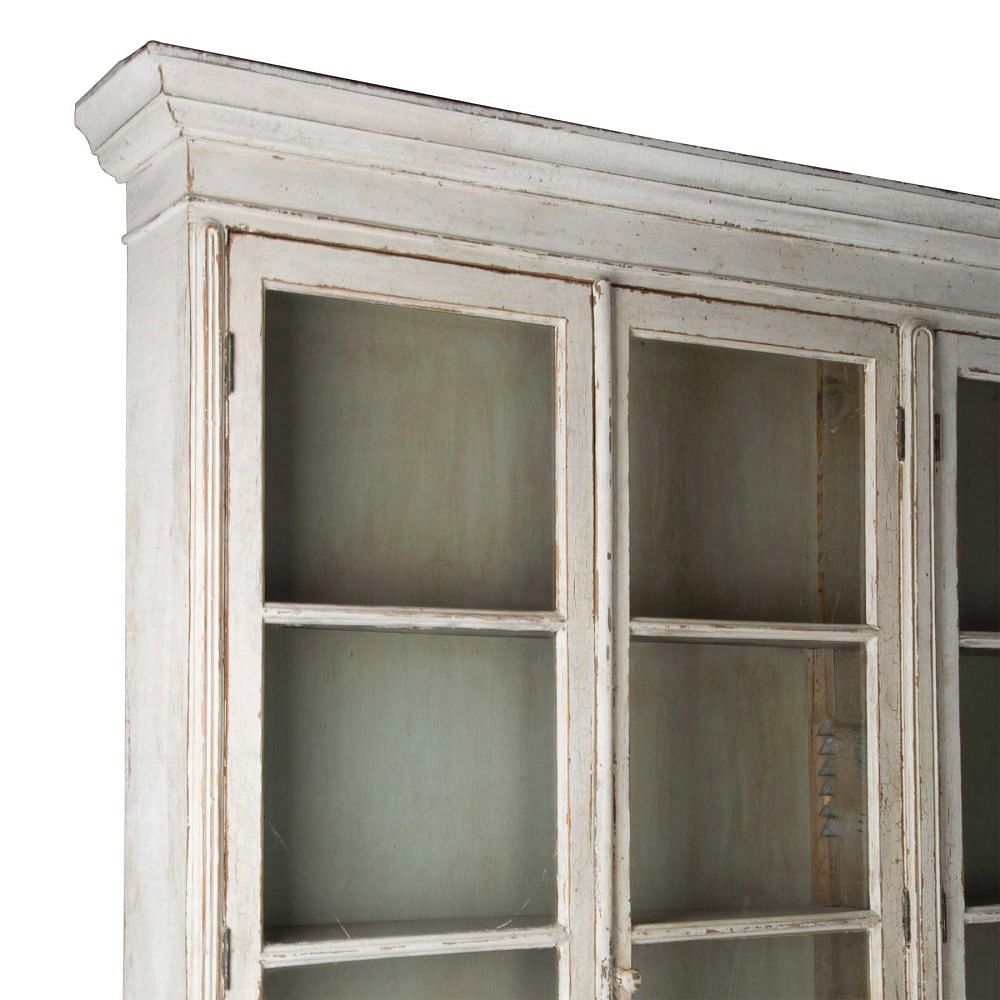 Large Painted Display Cabinet BK0160439