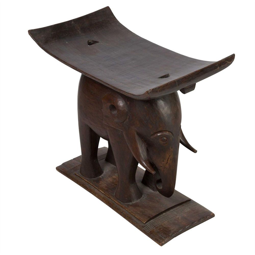 African Elephant Stool ST5558019