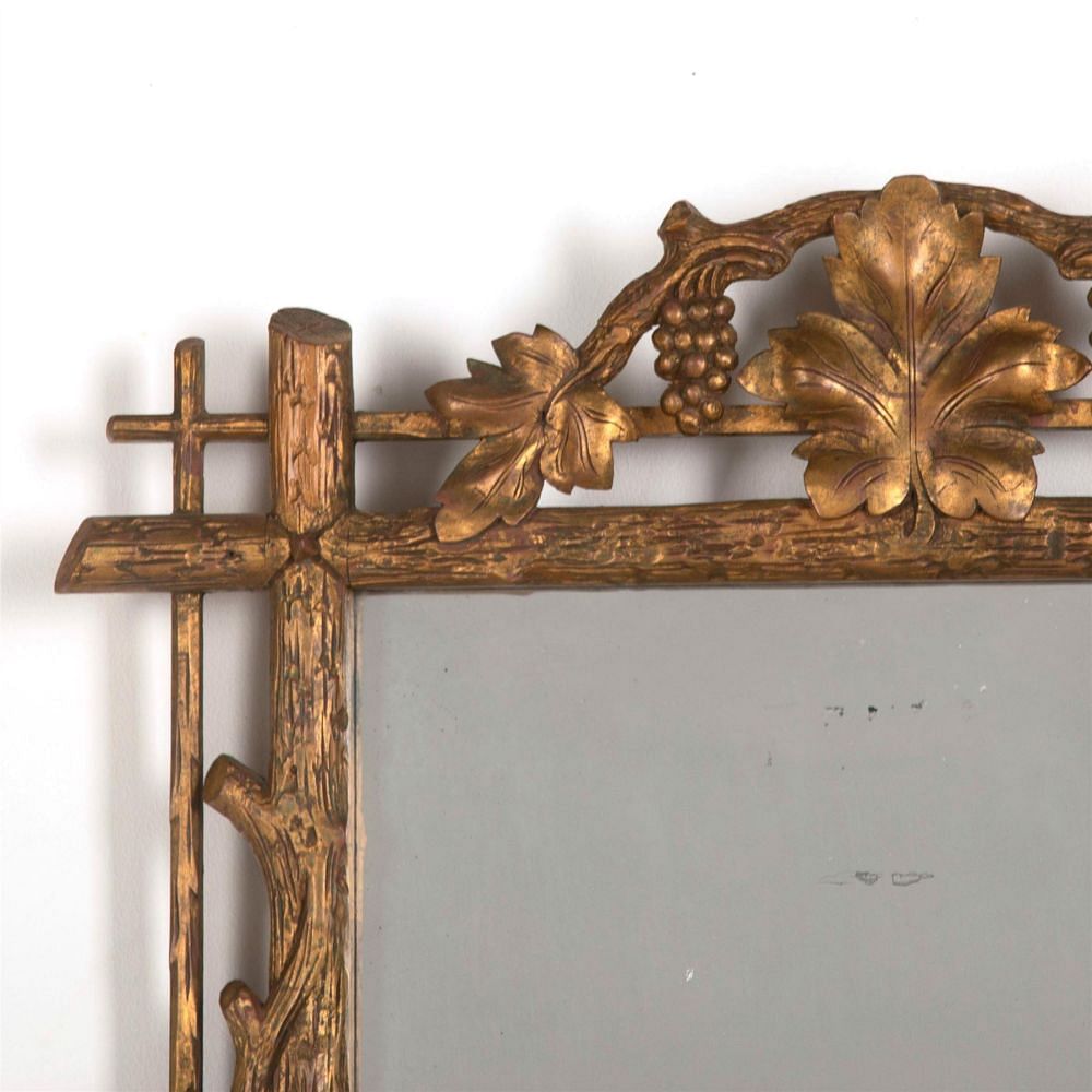 Carved Grape Vine Mirror MI157020