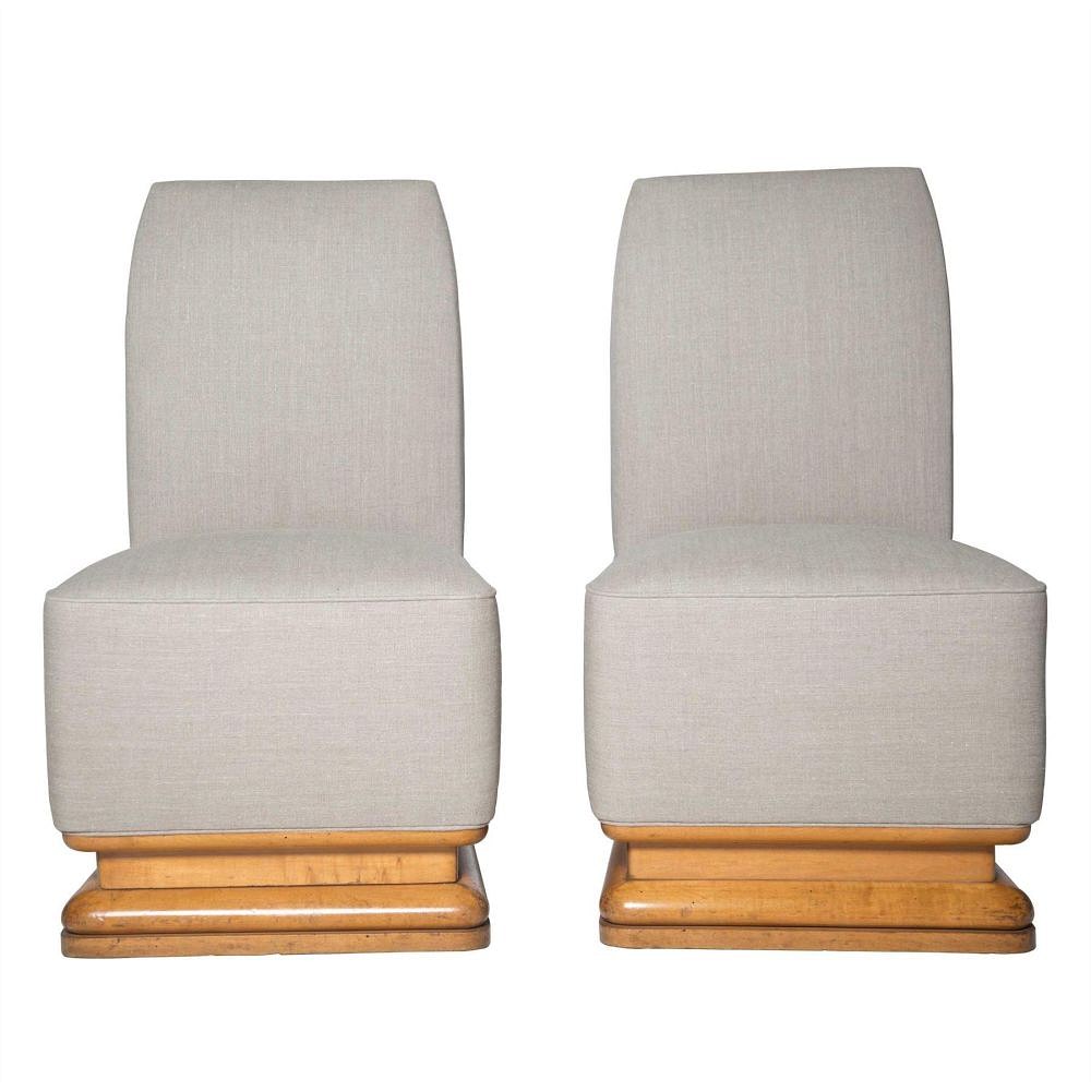 Pair of Art Deco Chairs CH1755194
