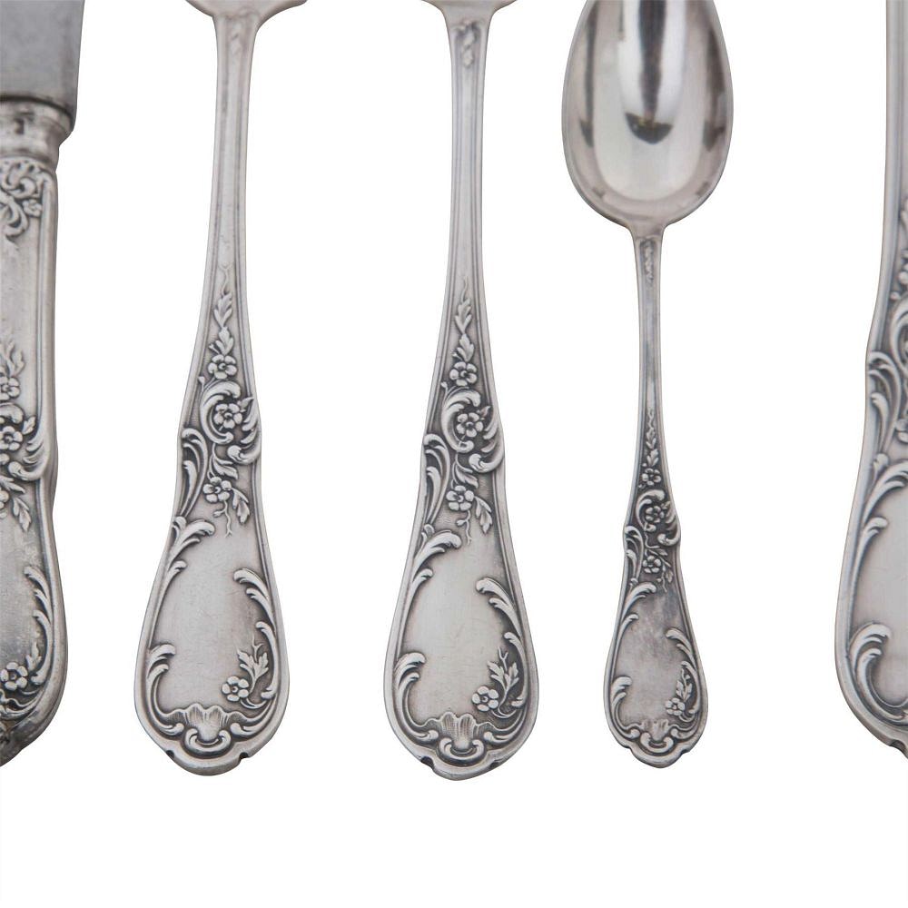 62 Piece Silver Plate Cutlery Service DA1511788