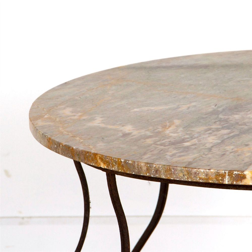 Iron And Marble Centre Table TC287310