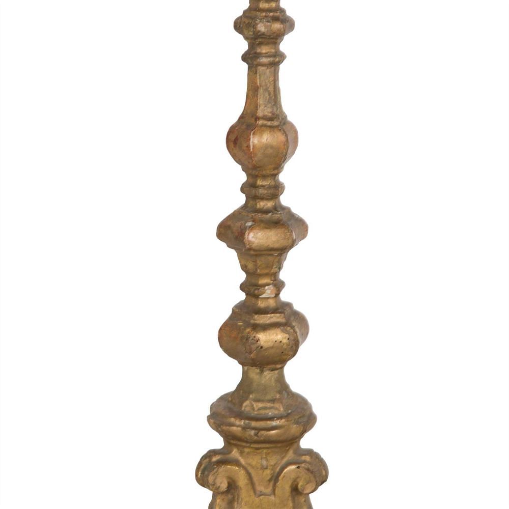 French 18th Century Carved Giltwood Candlestick LT9060572