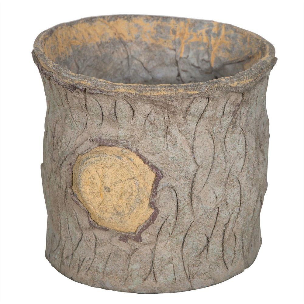 Trompe LOeil Faux Wood Planters GA1556492