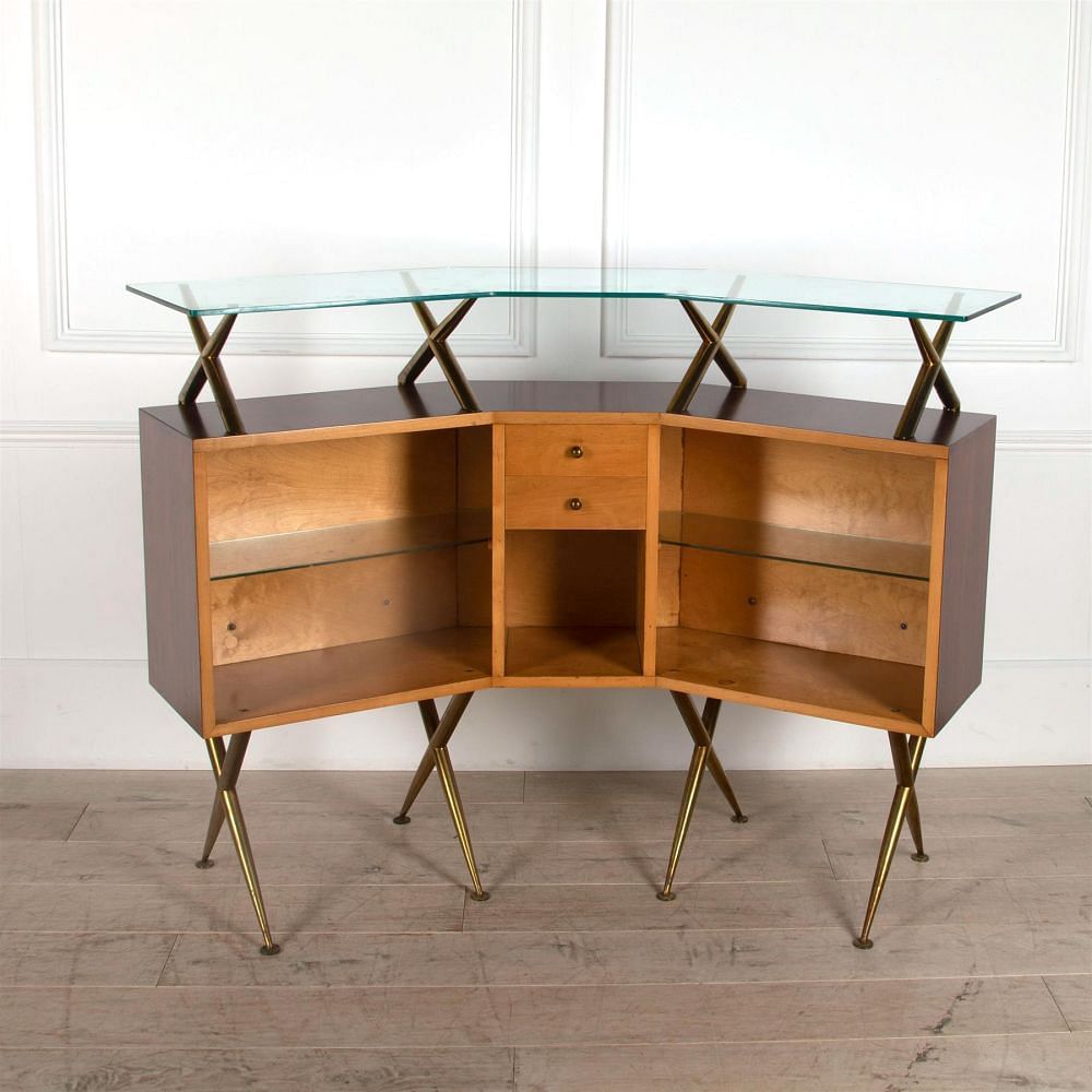 1950s Italian Freestanding Bar Cabinet OF3061587