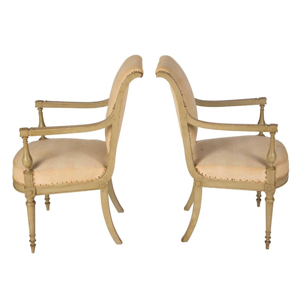 Pair of Directoire Fauteuils CH1558998