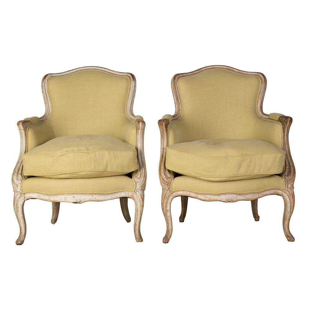 Pair of 18th Century French Bergeres CH9059667