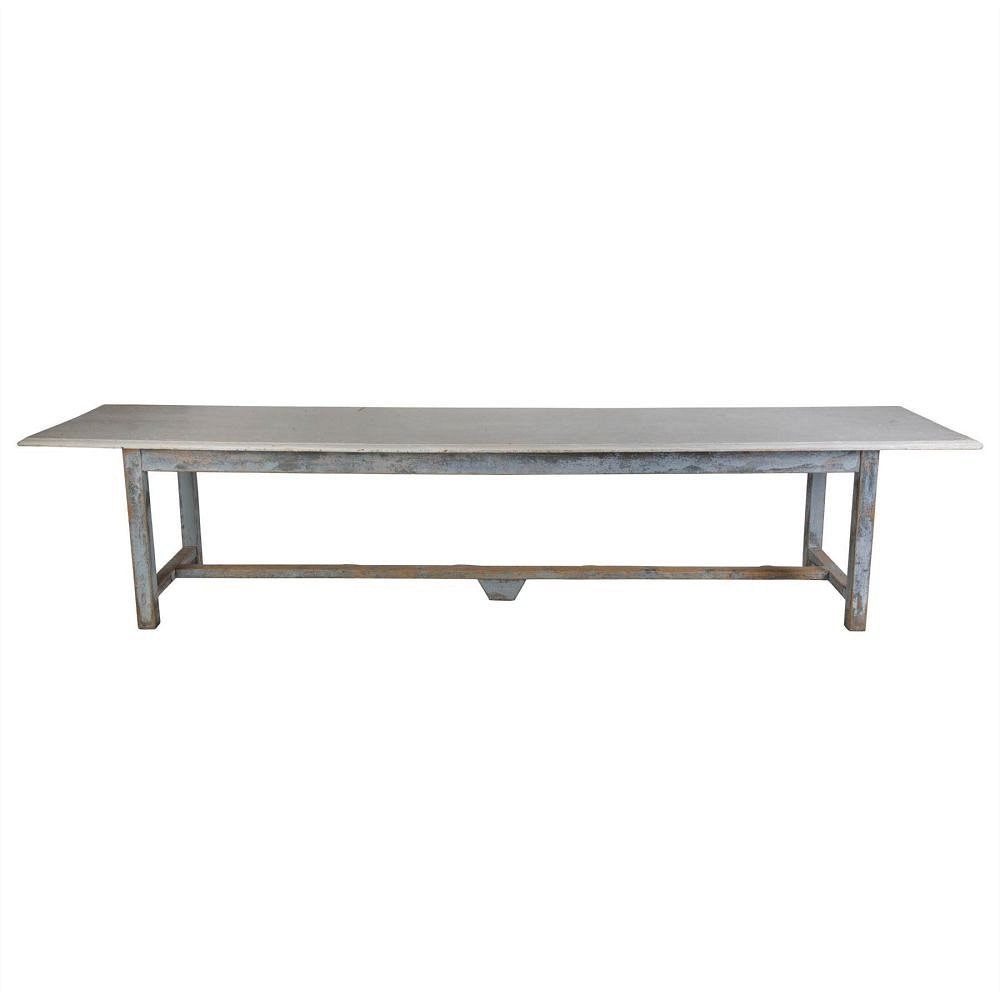 Long French Dining Table c 1880 TD449725