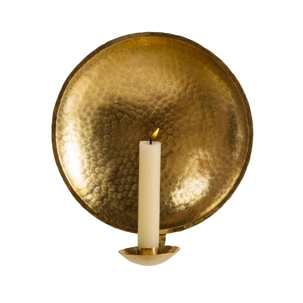 Small Brass Candle Sconce LW0159543