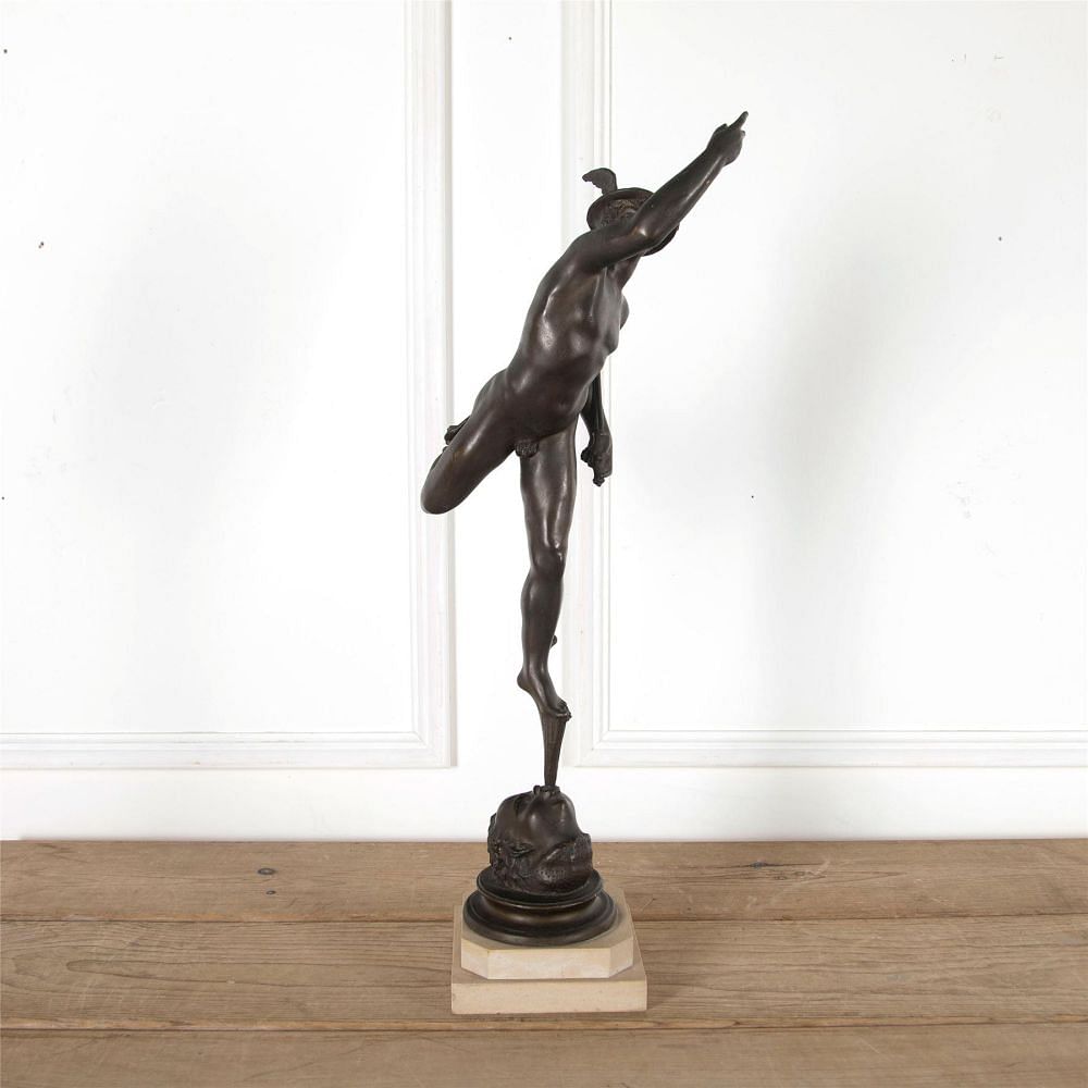 Italan Bronze Sculpture Of Mercury/Hermes DA3761795