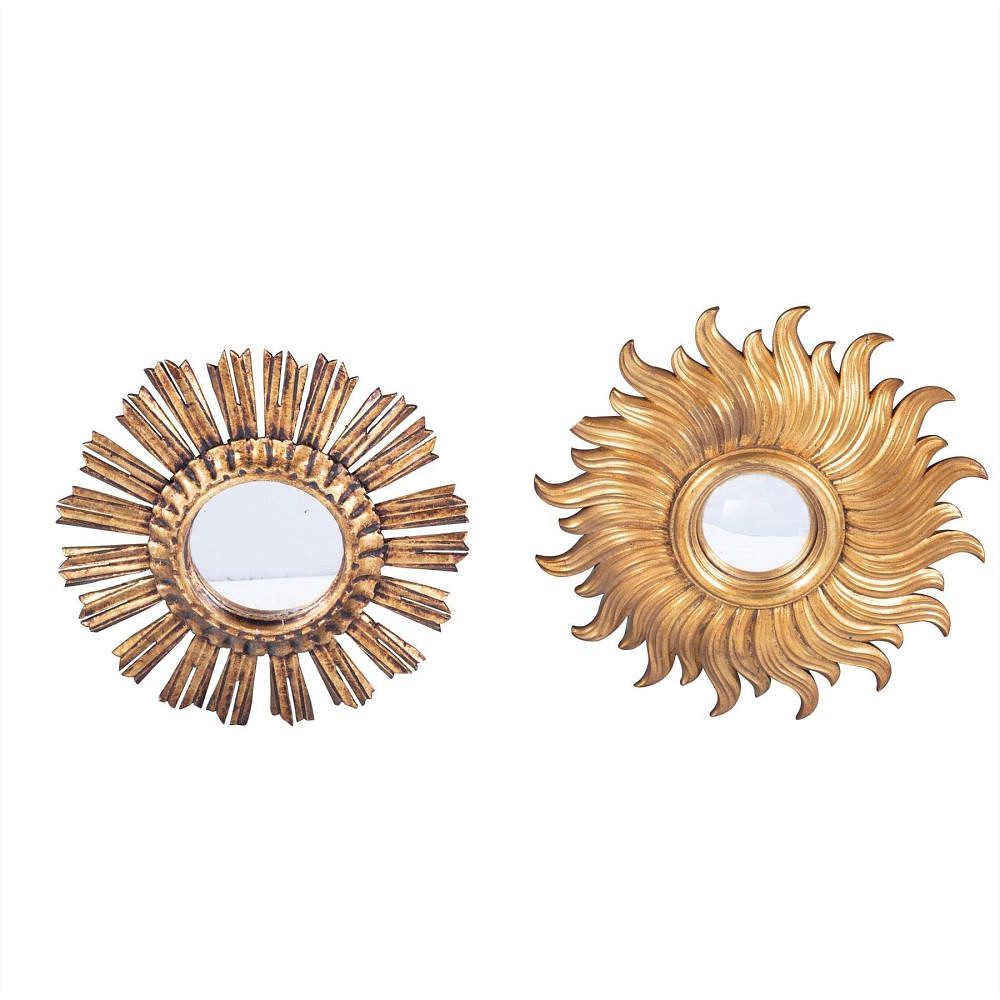 Set of Eight Spanish Sunburst Mirrors MI4559388