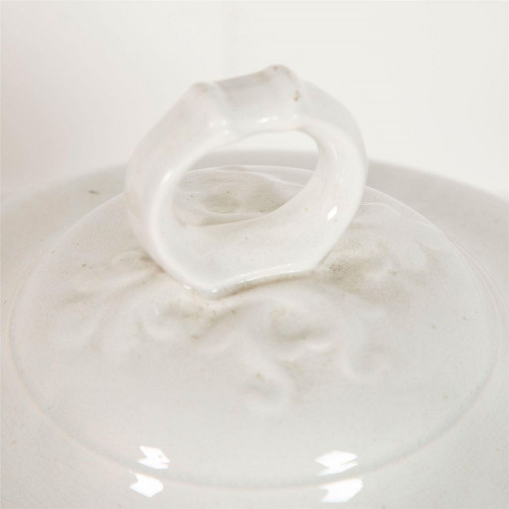 19th Century Creamware Soupier with Ladel WD6062360