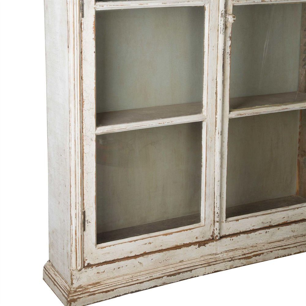 Large Painted Display Cabinet BK0160439