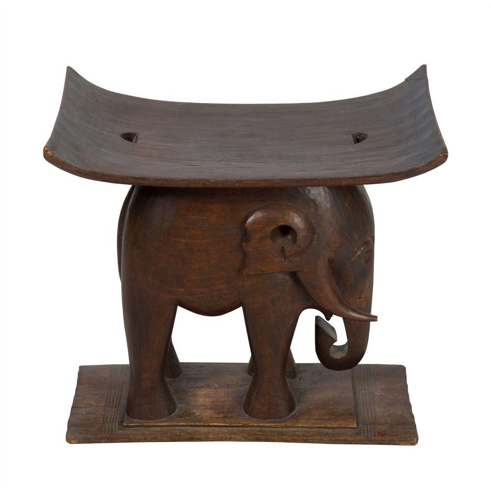 African Elephant Stool ST5558019