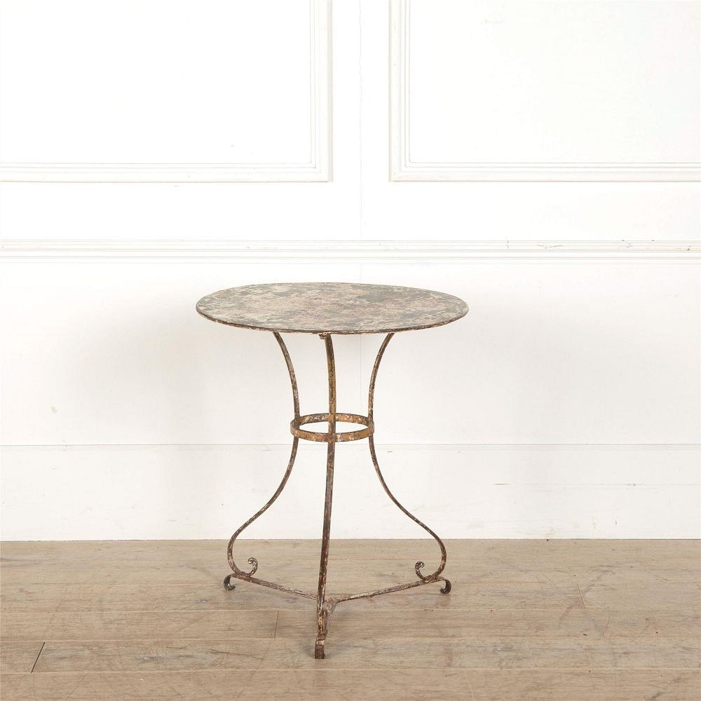 19th Century French Iron Table TC157016