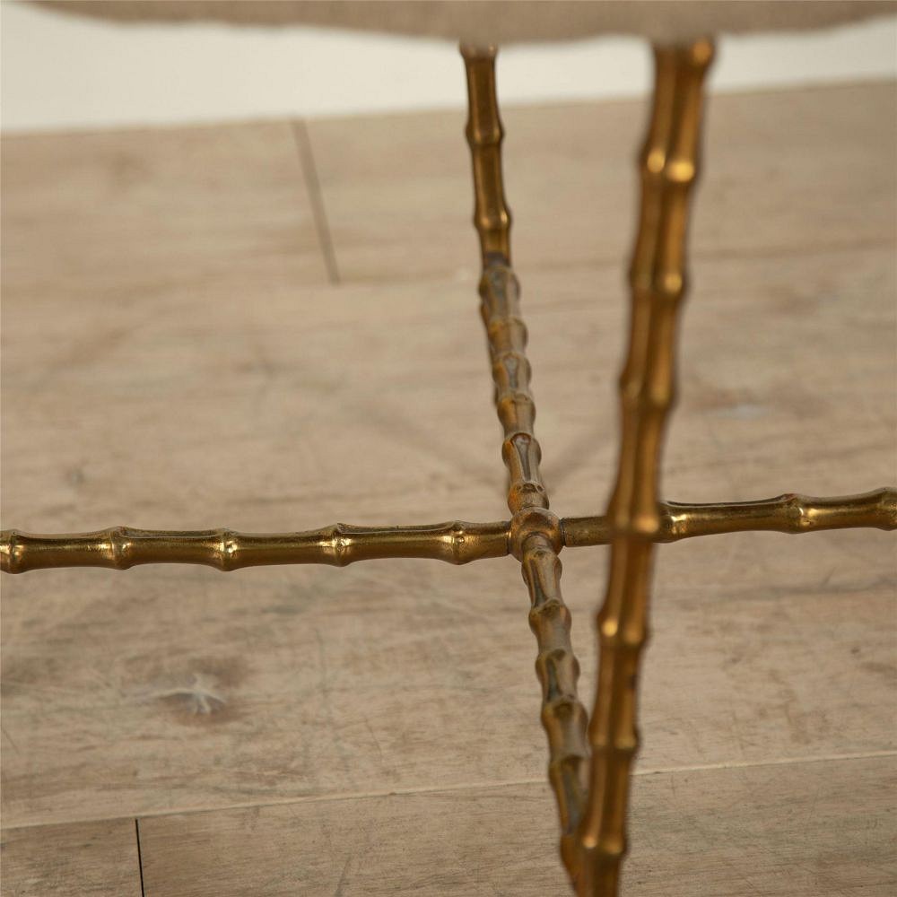19th Century Faux Bamboo Stool ST607003